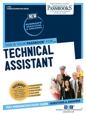 cover image of Technical Assistant